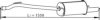 DINEX 74321 End Silencer